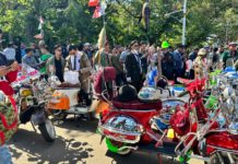 Keseruan Jakarta Mods Mayday 2025, Kumpulnya Pecinta Skuter Klasik dan Budaya Mods Jakarta Mods Mayday 2025
