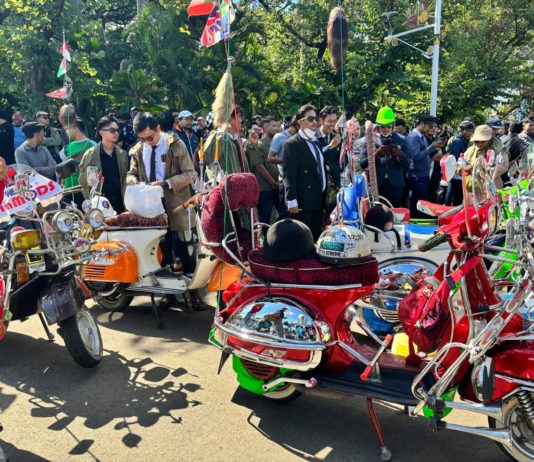 Keseruan Jakarta Mods Mayday 2025, Kumpulnya Pecinta Skuter Klasik dan Budaya Mods Jakarta Mods Mayday 2025