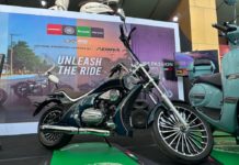 Nyentrik! Matic Chopper Keeway Gleiten Rilis di IIMS Surabaya, Ini Harganya