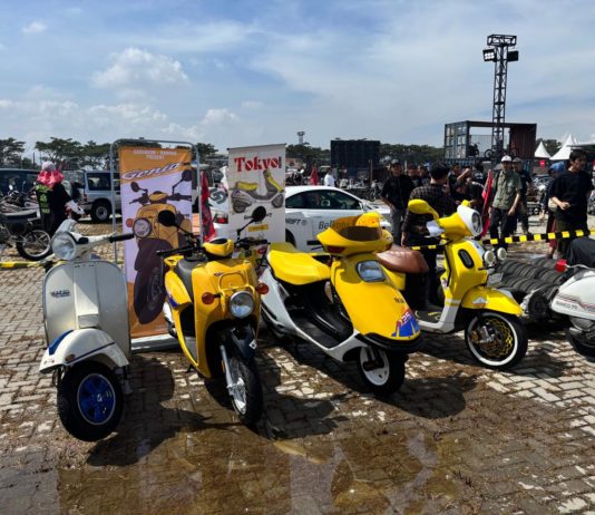 Beragam Modifikasi Skuter Hadir di BBQ Ride 2025, Cocok Jadi Inspirasi! Modifikasi Skuter BBQ Ride 2025