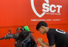 SCT Kebayoran Lama Jakarta Resmi Dibuka, Solusi Detailing dan Proteksi Motor SCT Kebayoran Lama Motor