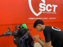 SCT Kebayoran Lama Jakarta Resmi Dibuka, Solusi Detailing dan Proteksi Motor SCT Kebayoran Lama Motor