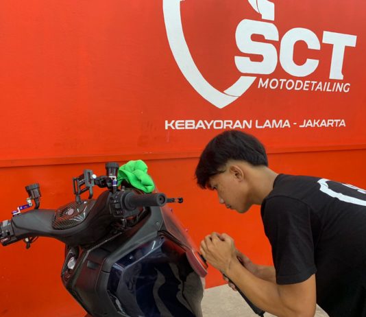 SCT Kebayoran Lama Jakarta Resmi Dibuka, Solusi Detailing dan Proteksi Motor SCT Kebayoran Lama Motor