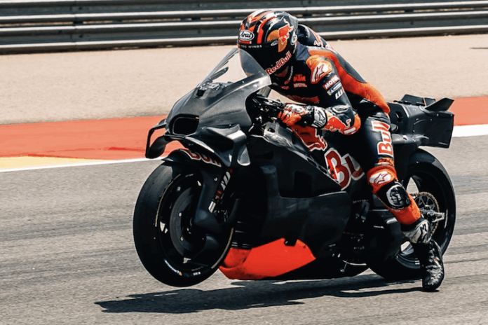 Tes MotoGP 2025 Aragon KTM