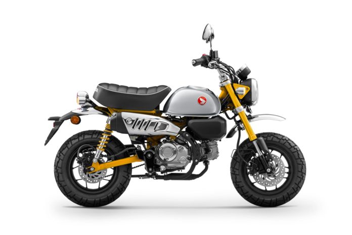 Honda Monkey 125 Moonlit Silver 2025