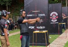Dor! BB1%MC Jakarta Chapter Bikin Lomba Menembak Lock and Load 2025