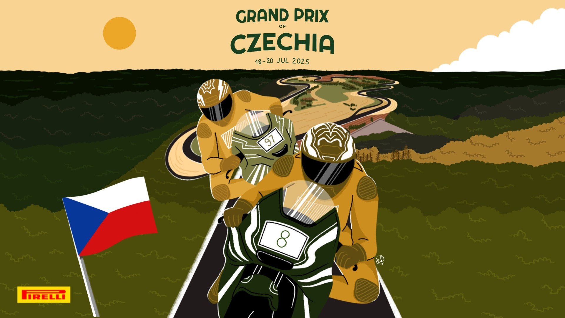 Pirelli MotoGP 2025 Ceko