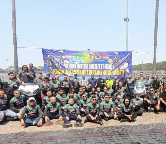 MBI DKI Jakarta dan PomDam Jaya Gelar Pelatihan Safety Riding untuk Member MBI DKI Jakarta Safety Riding
