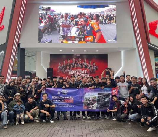 Komunitas Honda Matic Serbu Booth Honda di JFK 2025, Rolling City dan Nobar MotoGP Komunitas Matic Honda