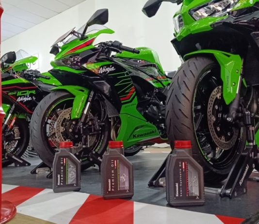 Keunggulan Dua Produk Pelumas Kolaborasi Motul dan Kawasaki