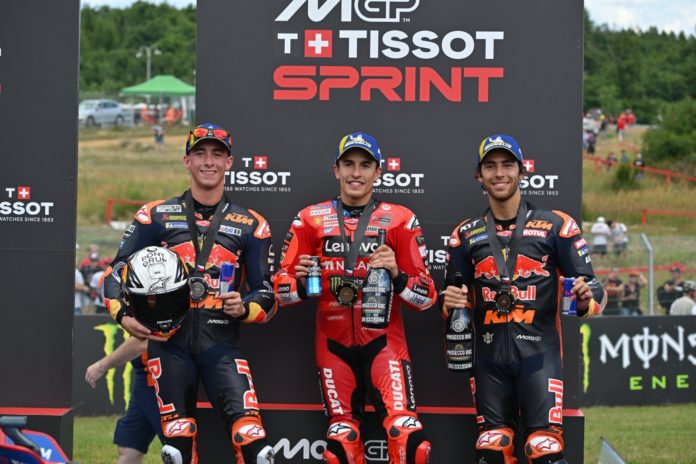 Sprint Race MotoGP 2025 Ceko Marquez KTM
