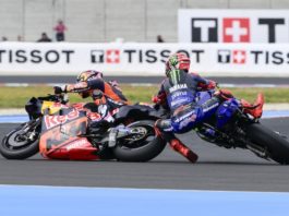 Crash di Sprint MotoGP 2025 Hungaria, Quartararo Kritik Sirkuit Balaton Park Quartararo Sprint MotoGP 2025 Hungaria