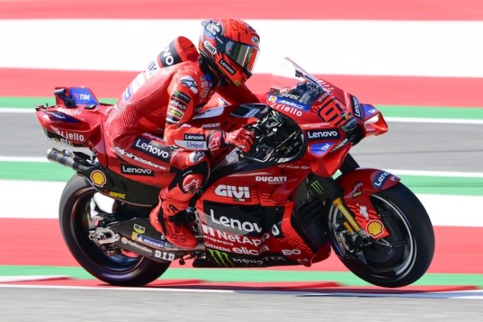 Practice MotoGP 2025 Austria Marquez