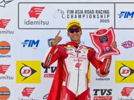 Dramatis, Herjun AF Menang Race 2 SS600 ARRC Mandalika