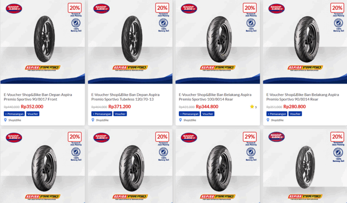 Shop & Bike Promo Ban Motor