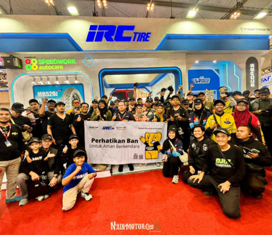 IMOS 2025: Nyoride dan Talkshow Seru Bareng IRC Tire, Ini Kemeriahannya IMOS 2025 IRC Naik Motor