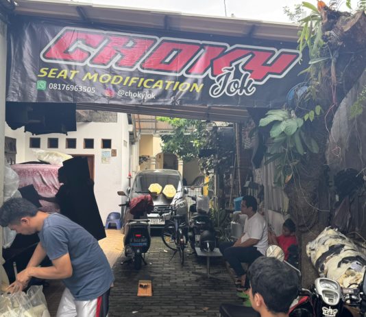 Choky Jok, Bengkel Spesialis Restorasi Jok Motor yang Tetap Eksis Sejak 2010 Choky Jok Motor
