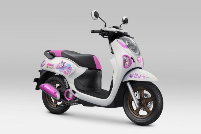 Honda Scoopy Kuromi Edition