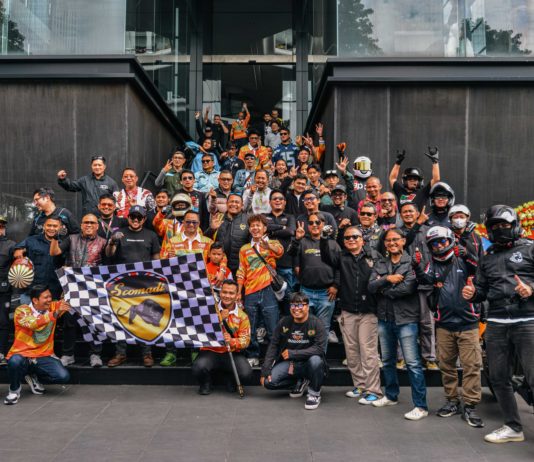 Scomadi Indonesia Rayakan Ulang Tahun ke-2 Bareng Komunitas dan Motoris Scomadi Indonesia