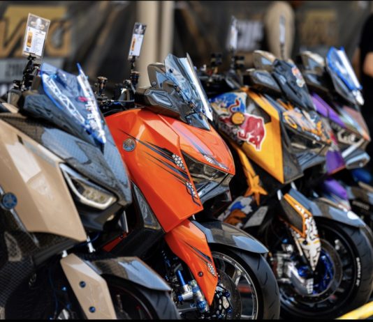 CustoMaxi 2025 Bandung, Ada Custom dengan Roda Belakang Tambahan Otomatis CustoMaxi 2025 Bandung