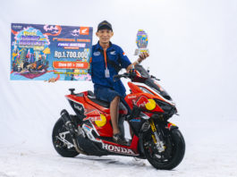 Tampilan Honda Vario 160 Konsep MotoGP Jadi National Champion Honda Modif Contest 2025 Honda Vario 160 MotoGP Juara Nasional HMC 2025