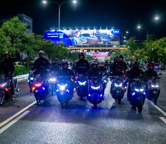 2DP Jaktim dan YRFI Bekasi Gelar Night Ride Sekaligus Charity ke Panti Asuhan 2DP Jaktim YRFI Bekasi Night Ride