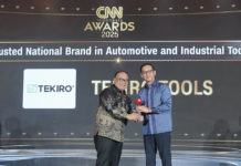 Tekiro Raih Penghargaan Trusted National Brand in Automotive and Industrial Tools 2025 Tekiro Raih Penghargaan Trusted