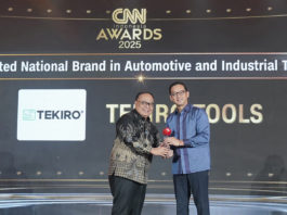 Tekiro Raih Penghargaan Trusted National Brand in Automotive and Industrial Tools 2025 Tekiro Raih Penghargaan Trusted