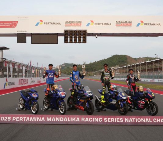 Inilah Juara Nasional Balap Motor 2025 Mandalika Racing Series