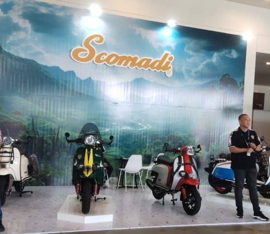 Scomadi Ramaikan GIIAS Makassar 2025, Tampilkan Lima Lini Produk Andalan Scomadi GIIAS Makassar 2025