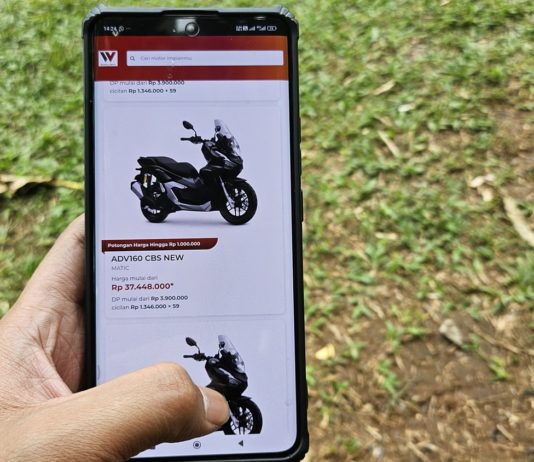 Simulasi Kredit Via WANDA, Wahana Honda Permudah Konsumen Beli Motor WANDA Wahana Honda Simulasi Kredit