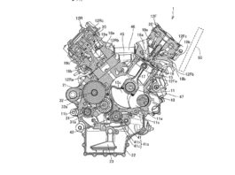 Honda V4 Bangkit Lagi? Gambar Paten Terbaru Ungkap Mesin V4! Mesin Honda V4