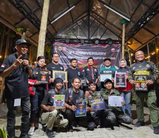 CB150X Adventure Indonesia Chapter Bekasi Raya Rayakan 3rd Anniversary, Hadirkan Agam Rinjani CB150X Adventure Indonesia Bekasi Raya