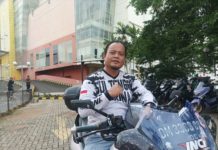 Wahyu Touring dari Gorontalo, untuk Hadiri Perayaan 1 Dekade YNCI Tangerang Chapter Wahyu Touring dari Gorontalo