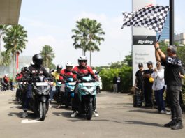 All New Honda Vario 125 Jadi Sorotan saat City Riding Perdana di BSD All New Honda Vario 125