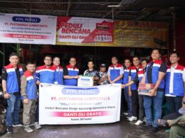 Pertamina Lubricants Berikan Layanan Ganti Oli Motor Gratis untuk Korban Banjir Sumatra Pertamina Lubricants Oli Motor Sumatra