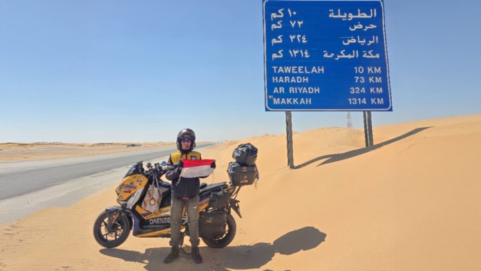 Daeng Tuntaskan Touring