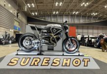 Magami, Buell S1W White Lightning Custom dari Sureshot untuk Balap