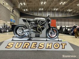 Magami, Buell S1W White Lightning Custom dari Sureshot untuk Balap