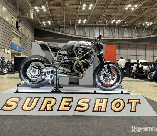 Magami, Buell S1W White Lightning Custom dari Sureshot untuk Balap
