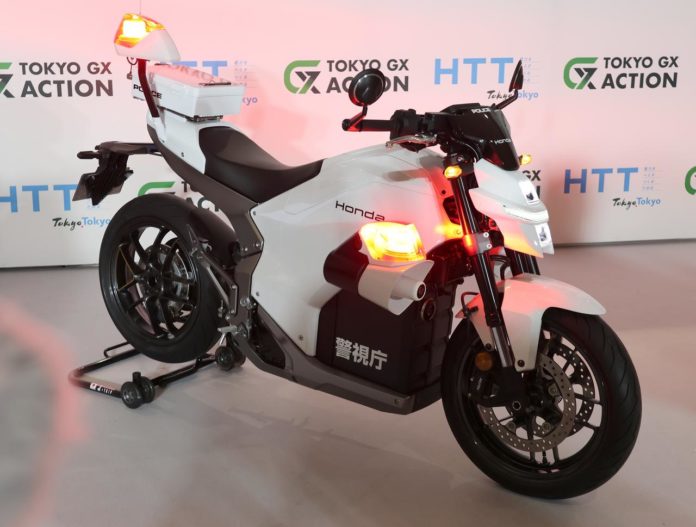 96f5fa89c41ae4bdf8cdd216e676dd5543f28d79 Motor Listrik Honda WN7 Motor Polisi Jepang