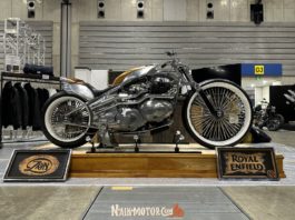Vita, Royal Enfield Classic 650 Ekstrem Bermesin Ganda dari Custom Works Zon di HCS 2025 CW Zon Royal Enfield Classic 650