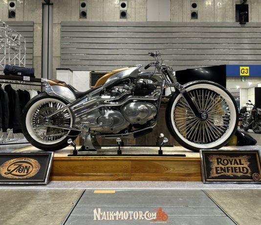 Vita, Royal Enfield Classic 650 Ekstrem Bermesin Ganda dari Custom Works Zon di HCS 2025 CW Zon Royal Enfield Classic 650