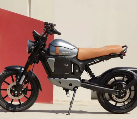 Tromox M05, Scrambler Listrik untuk Rolling City Santai Scrambler Listrik Tromox M05
