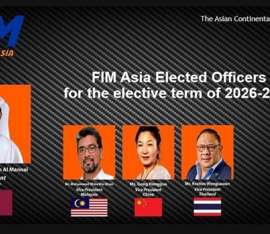 Abdulrahman Al Mannai Terpilih Sebagai Presiden FIM Asia 2026-2029 Presiden FIM Asia 2026-2029