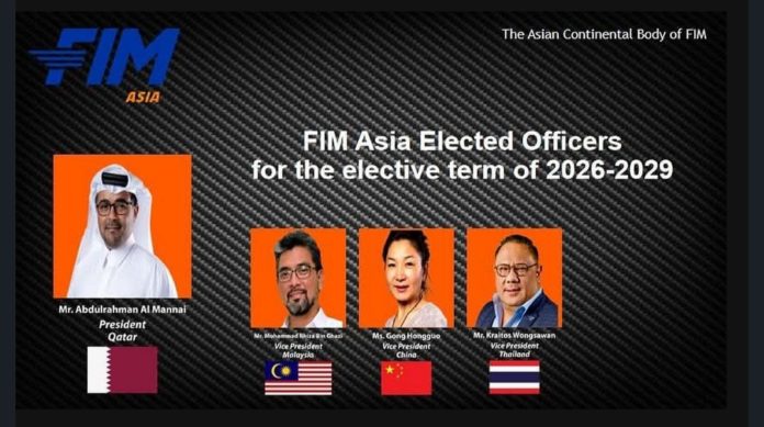 Presiden FIM Asia 2026-2029