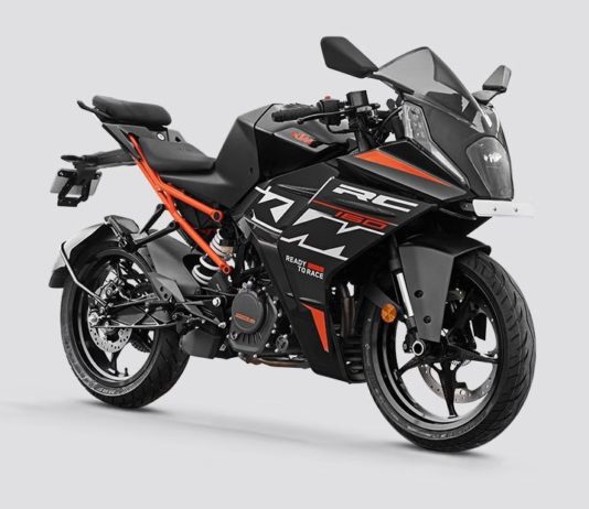 KTM RC 160, Sportbike Fairing 160 cc Penuh Fitur dan Performa Tinggi KTM RC 160
