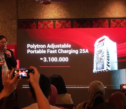 Polytron Rilis Adjustable Portable Fast Charging Motor Listrik, Harga Mulai Rp3 Jutaan Portable Fast Charging Polytron