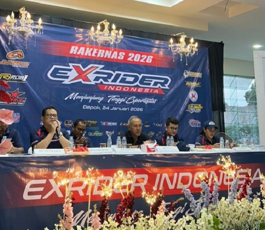 Rakernas Exrider Indonesia 2026, Hasilkan Ketetapan Organisasi dan Agenda Balap Rakernas Exrider Indonesia 2026