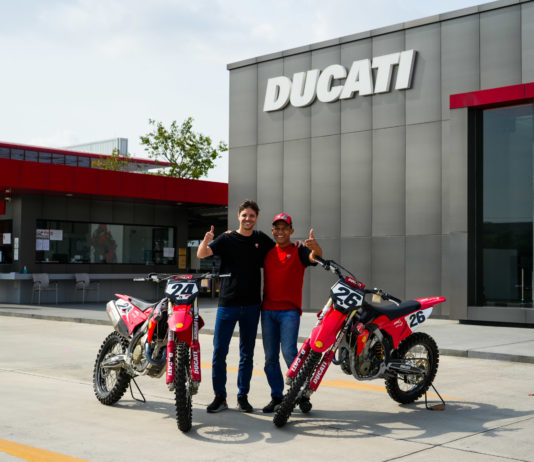 Ducati MX Team Indonesia Siap Tampil di Motocross Thailand, Bawa Desmo450 MX dari Pabrik Ducati MX Team Indonesia